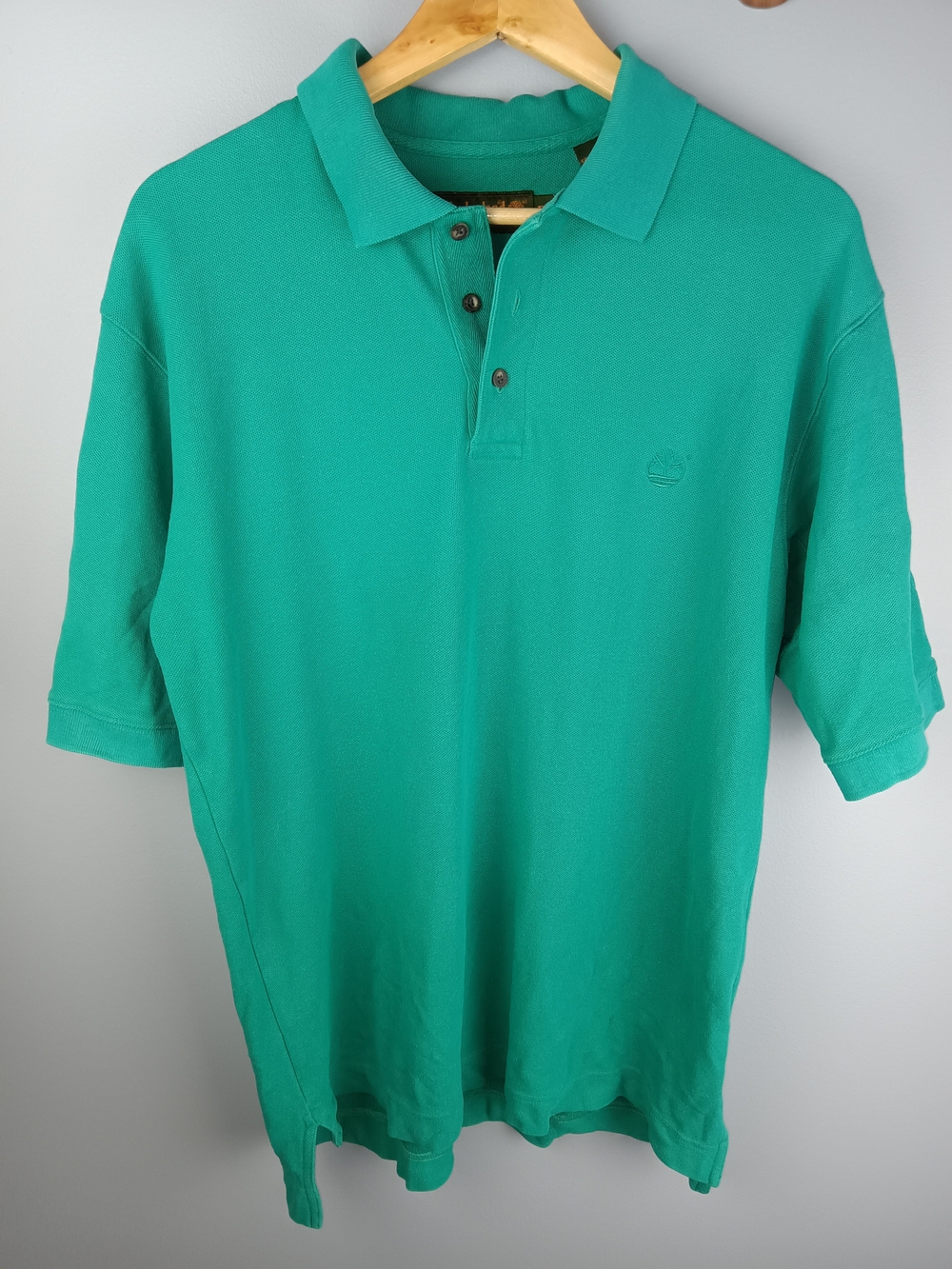 Timberland Green Short-Sleeve Men's Polo